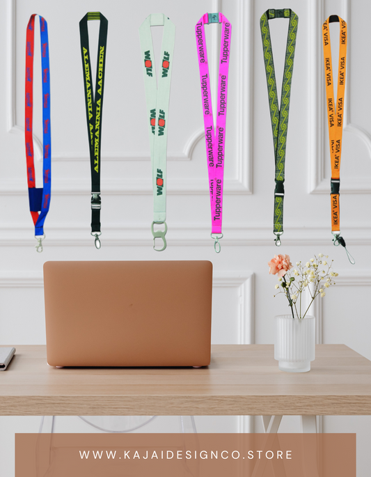 Lanyards Jacquard/ Personalized Design Per Order with Premium Quality/ Free Shipping/ Bulk Purchases of 100 pieces for $280.00